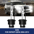 roadsun 2Pcs HID D2S Car Bulb Xenon Lights 12V 35W Headlight 3000K 4300K 6000K 8000K Auto