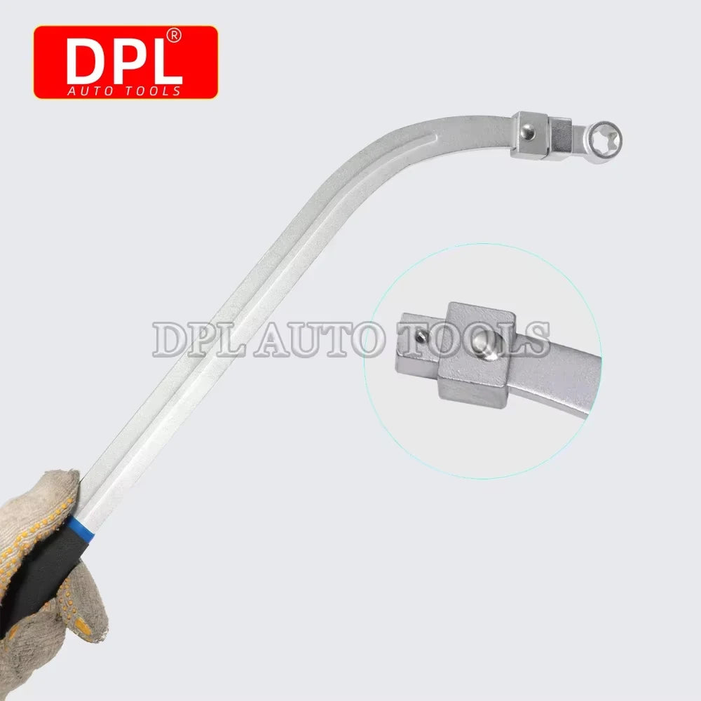 15PCS Auxiliary Timing Belt Adjustable Wrench Pulley Disassembly Idler Pulley Tensioning Special - Automotive LED Light