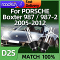Original Xenon HID Car Lamp 35W D2S 6000K Headlight For PORSCHE Boxter 987 2005 2006 2007