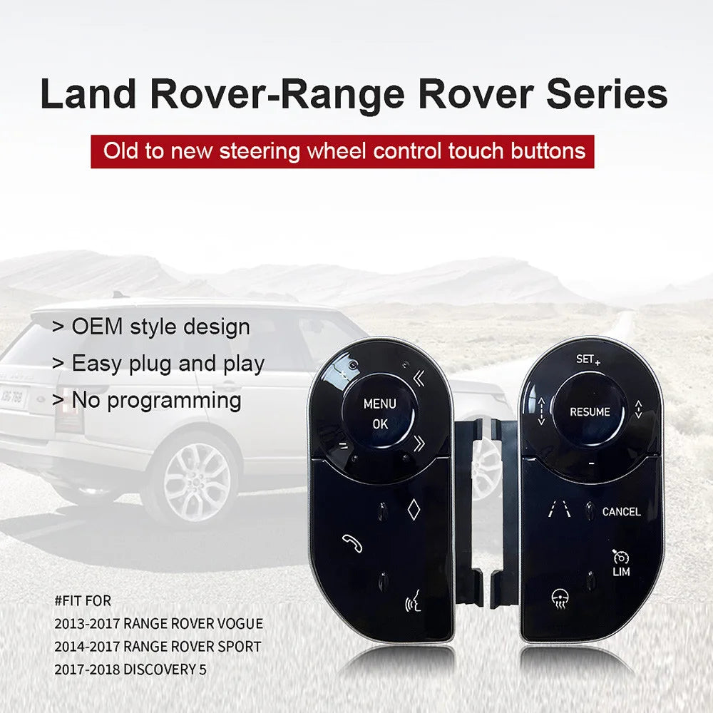 Aftermarket Car Steering Wheel Buttons For Range Rover Vogue L405 Sport L494 For Land Rove