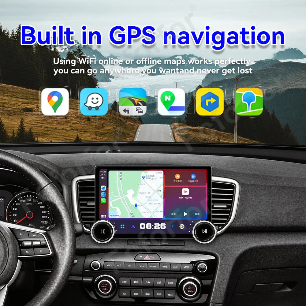 11.5 Inch Android 15 Crystal Clear HD Touch Wireless CarPlay Android Auto GPS Multimedia C