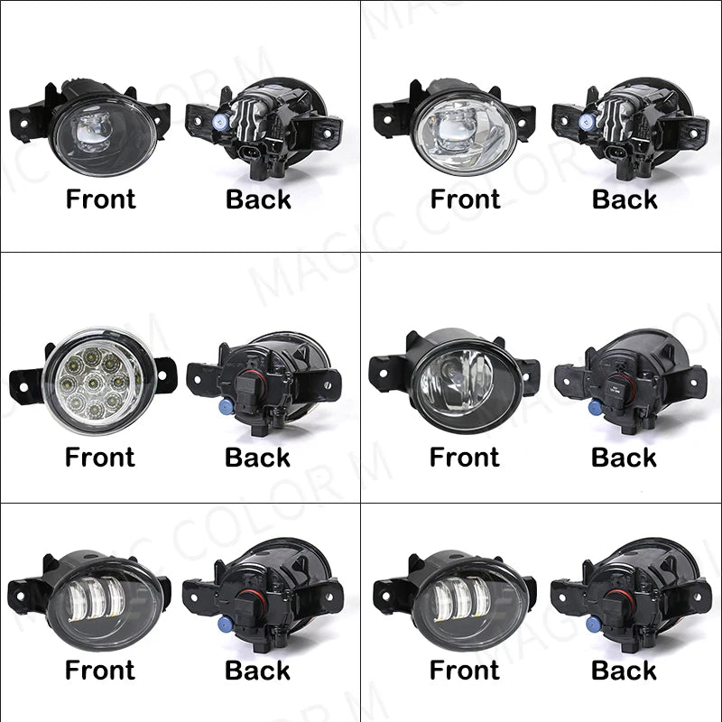 Car Fog Lamps Front Bumper Daytime Running Lights DRL For Nissan X-Trail Altima Sylphy Alm | AUTOKITSHOP