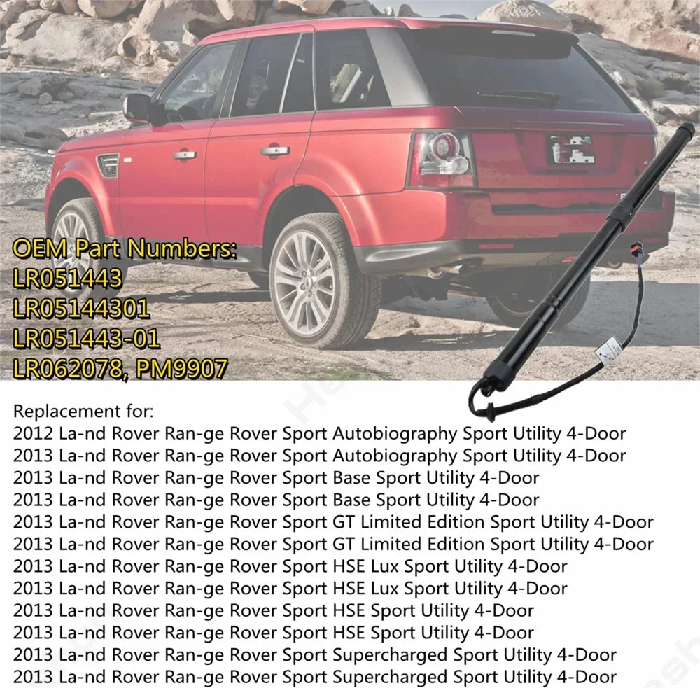 Power Hatch Lift Support For Range Rover Sport L320 2010-2013 Pair Electric Tailgate Gas S | AUTOKITSHOP