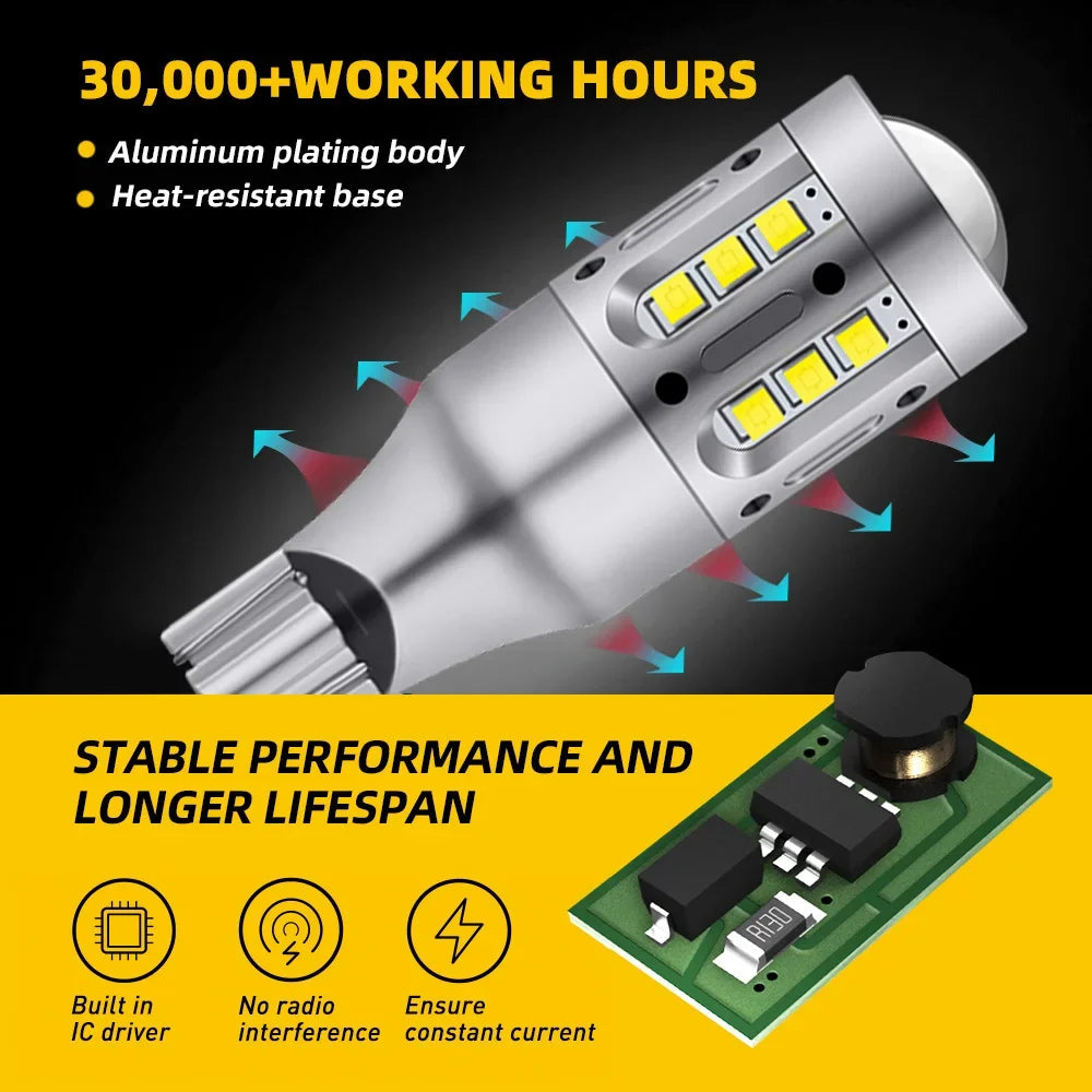 2-Piece LED Interior Light Kit for Audi A5 Accessories - Canbus Error-Free Bulbs | AUTOKITSHOP