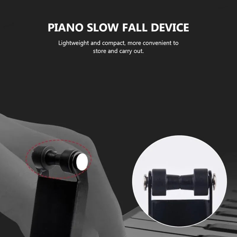 Piano Hydraulic Fallboard Decelerator Vertical External Slow Closing Accessory Soft Fall Avoid P - Automotive LED Light