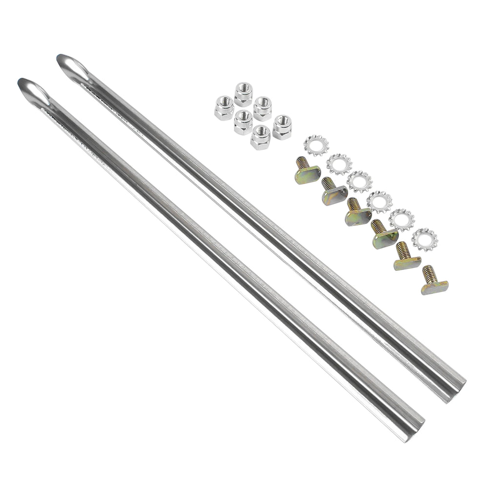 Front Fender Spear Trim For Harley Motorcycle Touring Electra Street Tri Glide 1982-2023 Heritag - Automotive LED Light