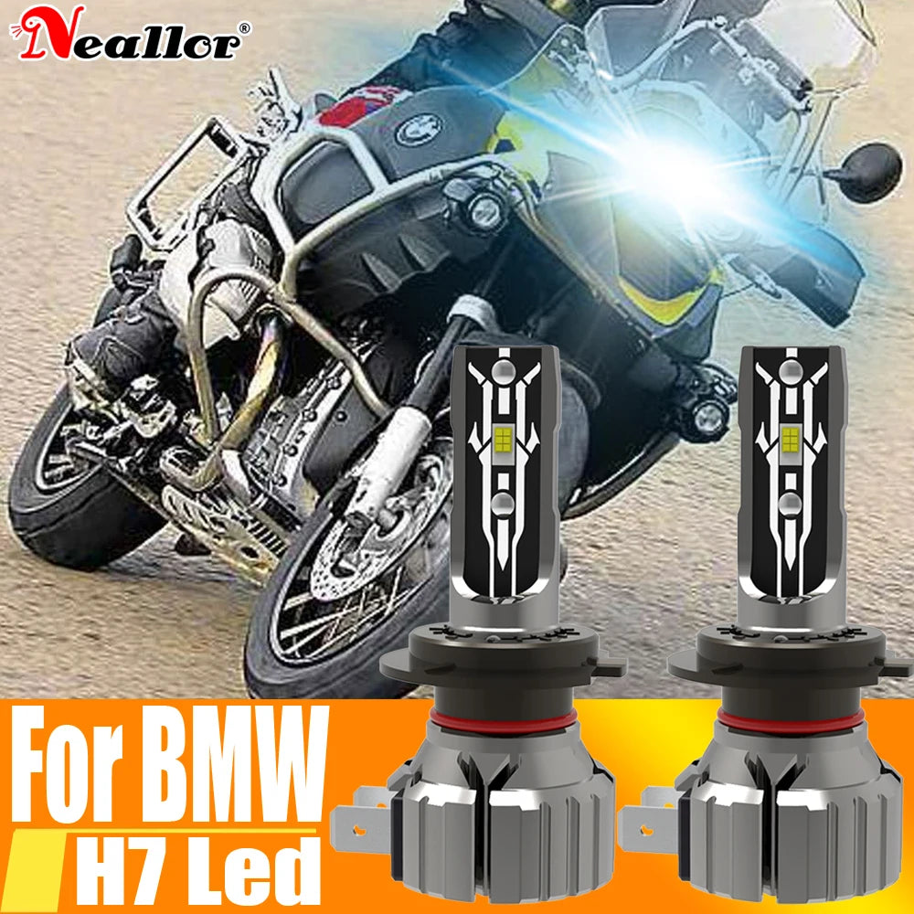 H7 Led Light Motorcycle Headlight Canbus Car Fog Bulb Moto Driving Running Lamp 12v 55w Fo