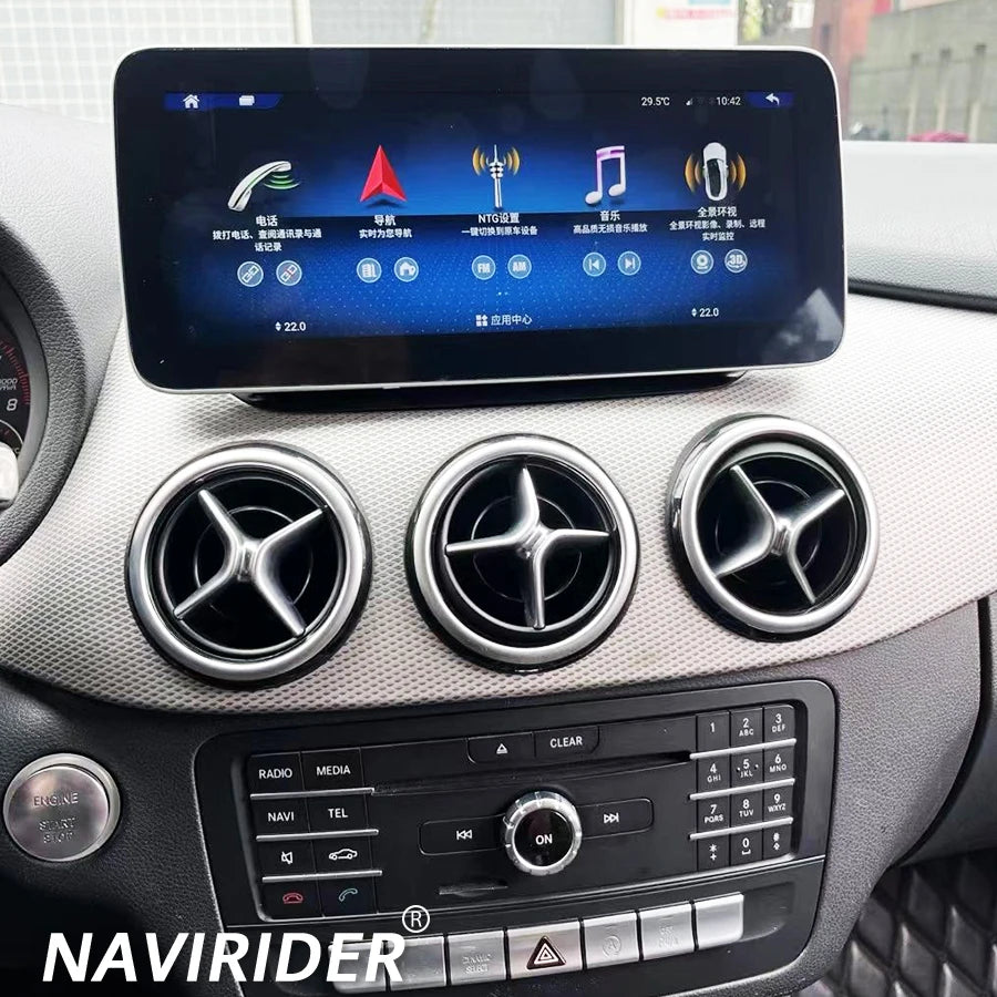 Qualcomm 668S 10.25inch Multimedia Video Playe For Mercedes Benz A CLA GLA W176 2016-2018