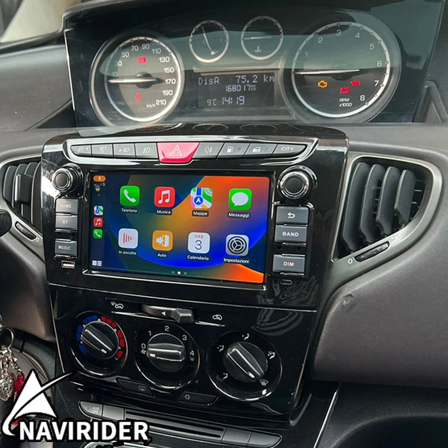 Android 14 Car Radio Multimedia for LANCIA YPSILON 2012 2014 2016 2018 2020 Wireless Carpl