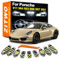 ZITWO LED Interior Light Bulb Kit For Porsche 911 964 993 996 997 991 Targa Spee for Porsche GT3 1989-2016 - Canbus LED