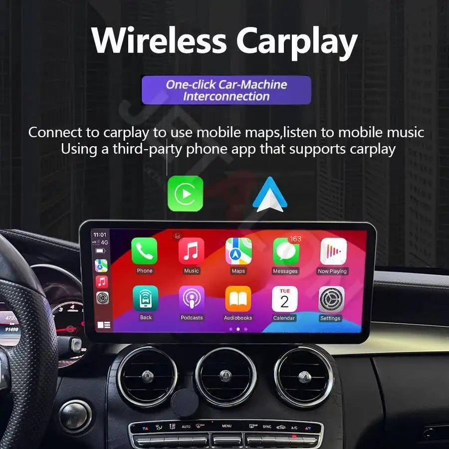 Android 14 Car Radio For Benz GLC C V Class X253 W205 W447 2015-2020 14.6inch Screen Multi | AUTOKITSHOP