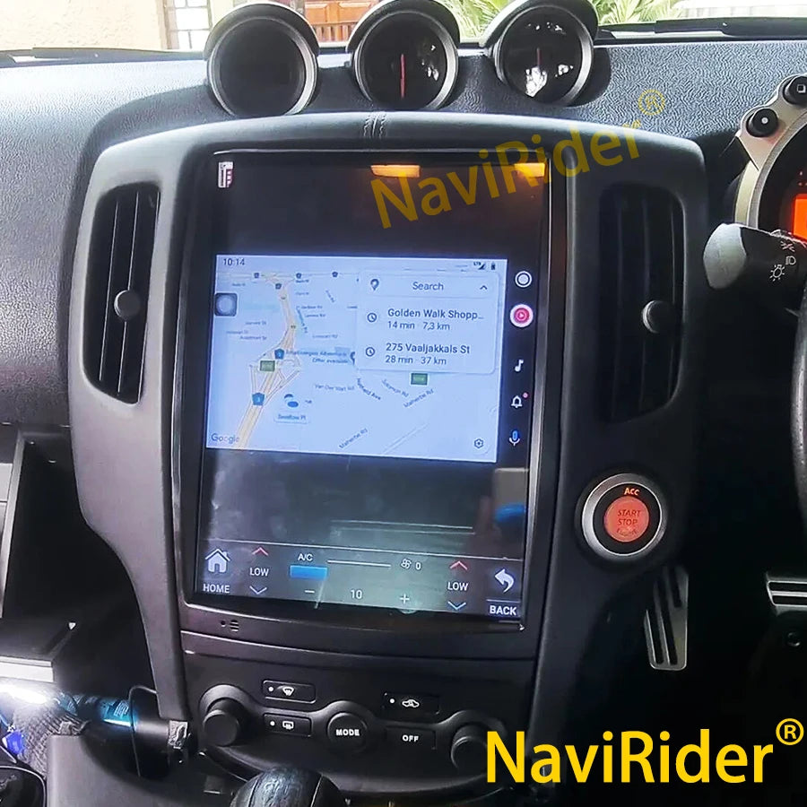 Qled Screen 12.1inch For Nissan 370z Right Hand Driving GPS CarPlay Car Multimedia WiFi 4G | AUTOKITSHOP