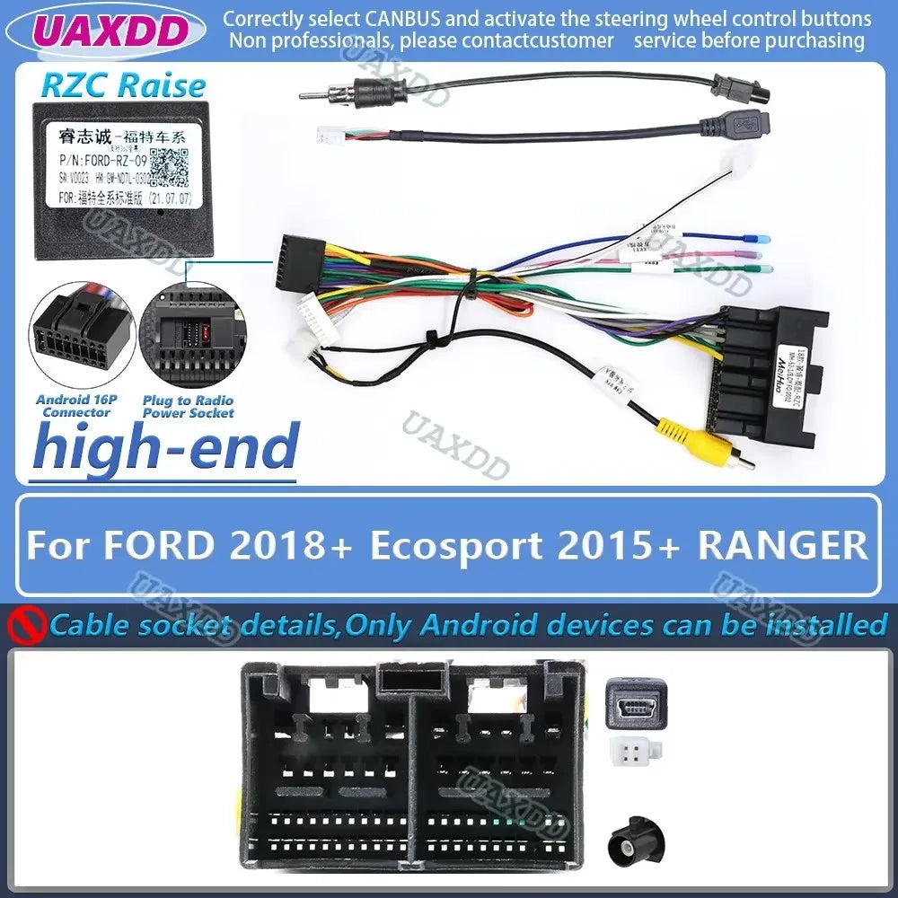 FOR FORD Transit decoder canbus box F150 F250 Territory Mondeo FIGO KA RANGER FUSION Fiest