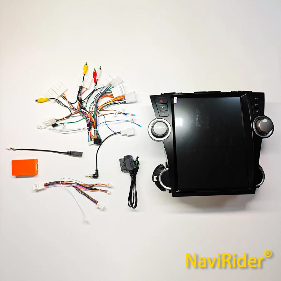 Android For Toyota Highlander 2009 - 2013 Carplay Car Radio Multimedia Video Player Stereo