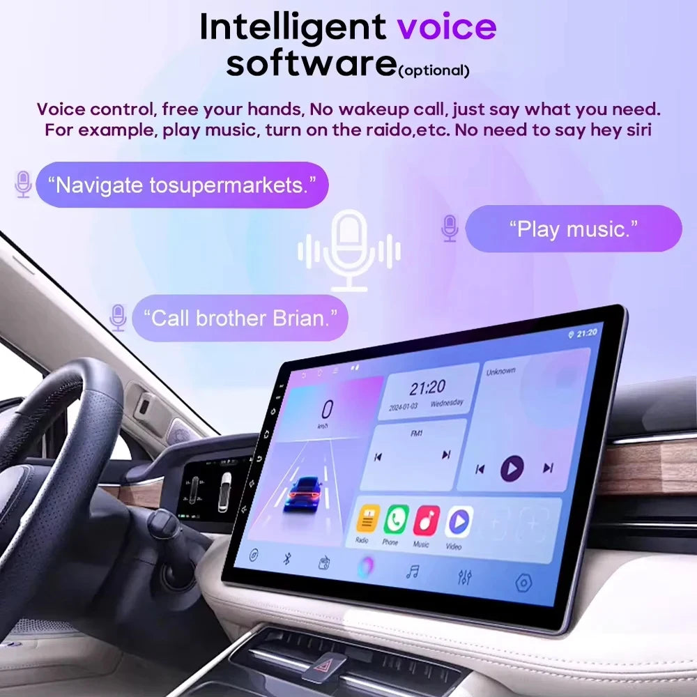 9 10" Android 16 Universal Car Radio arplay Multimedia Player WIFI 5G GPS Car Intelligent  | AUTOKITSHOP
