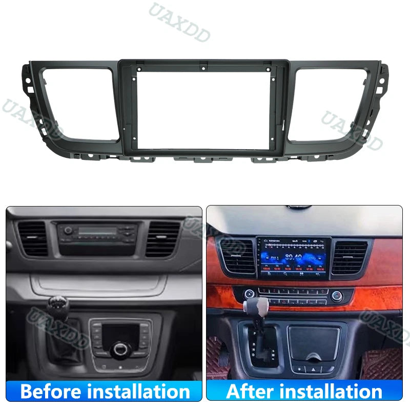 FOR 2012-2017 MAXUS G10 9INCH 2 Din Car radio CD Android frame Center fascia cable video h