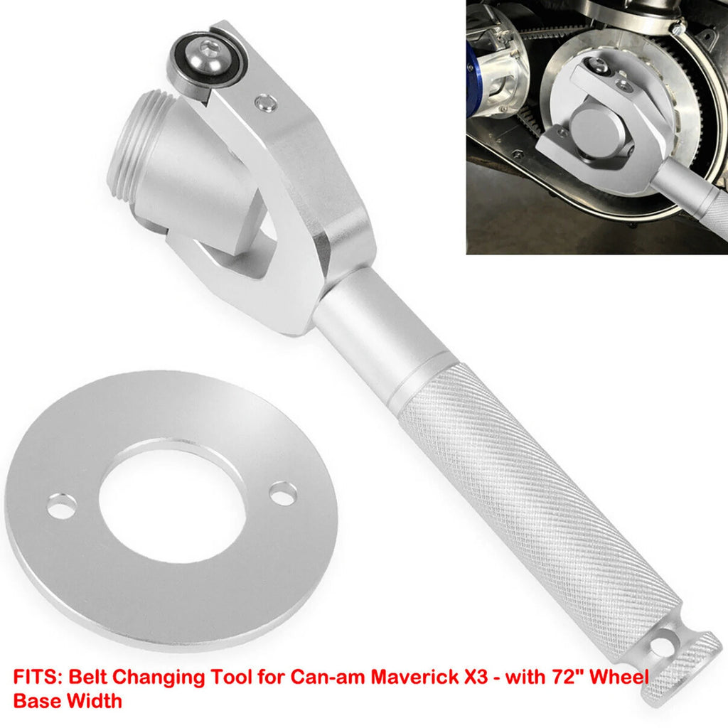 1Set New CNC Aluminum Alloy Belt Changing Quick Removal Installation Tool For Can-Am Maver