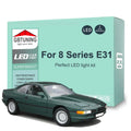 17-Piece LED Interior Light Kit for BMW 8 Series E31 840 850 1990-1997 - Canbus Dome Map Door Trunk Bulbs | AUTOKITSHOP