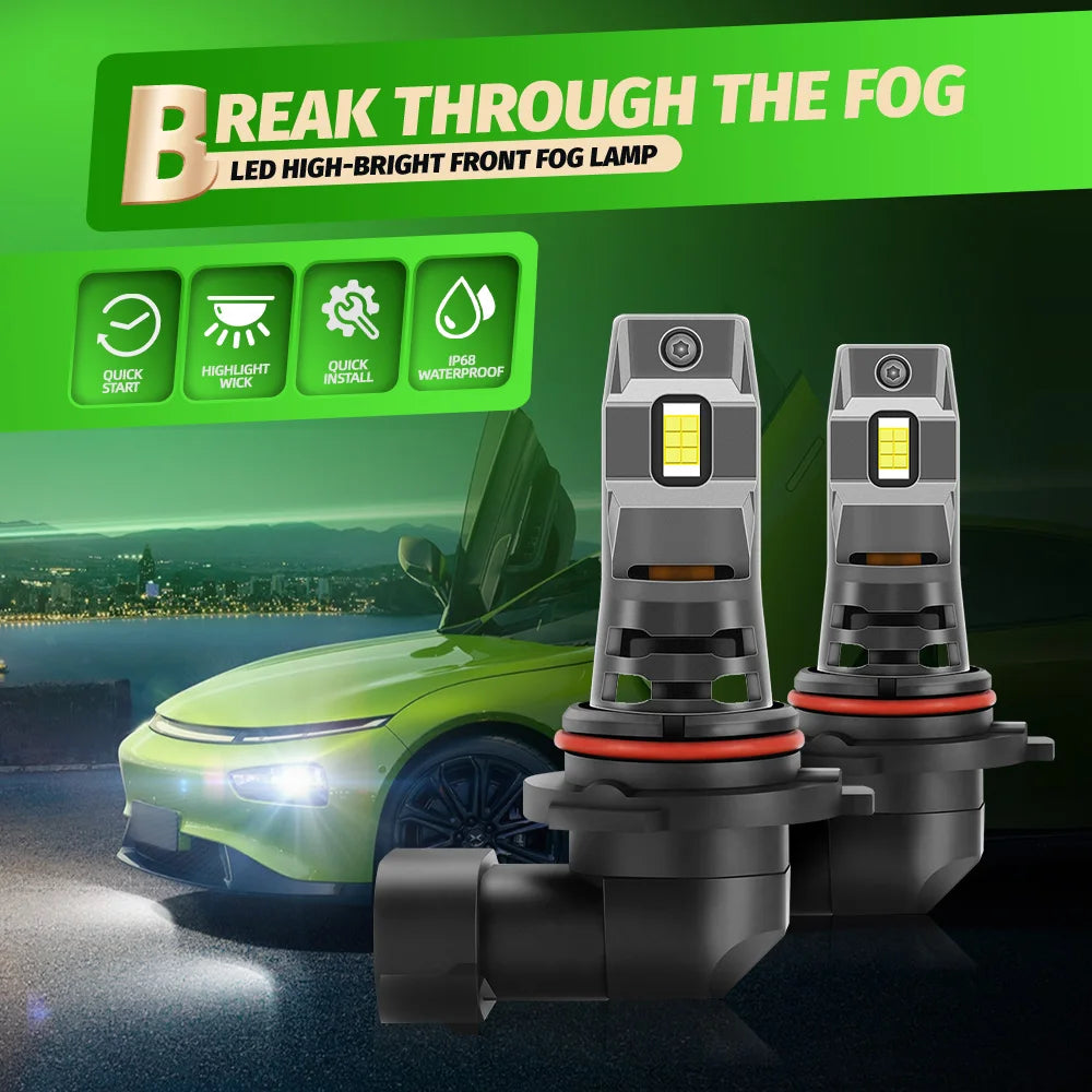 30000LM CSP Chips LED Headlight Bulbs 300W H4 H7 H11 9005 HB3 9006 HB4 Car Lamps 12V 6500K