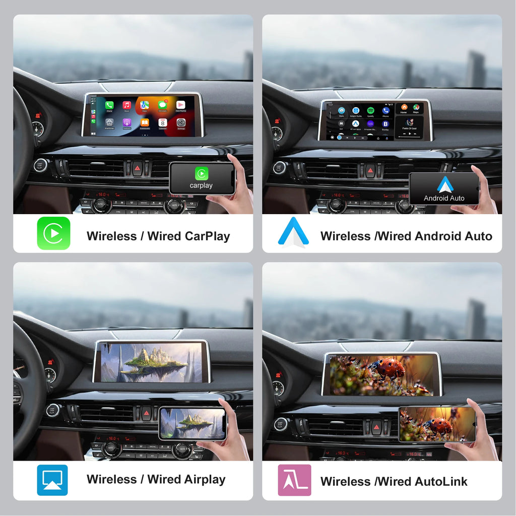AUTOABC Wireless CarPlay For BMWX5 X6 F15 F16 F85 F86 F70 E71 E72 G05 G06 With Android Aut | AUTOKITSHOP