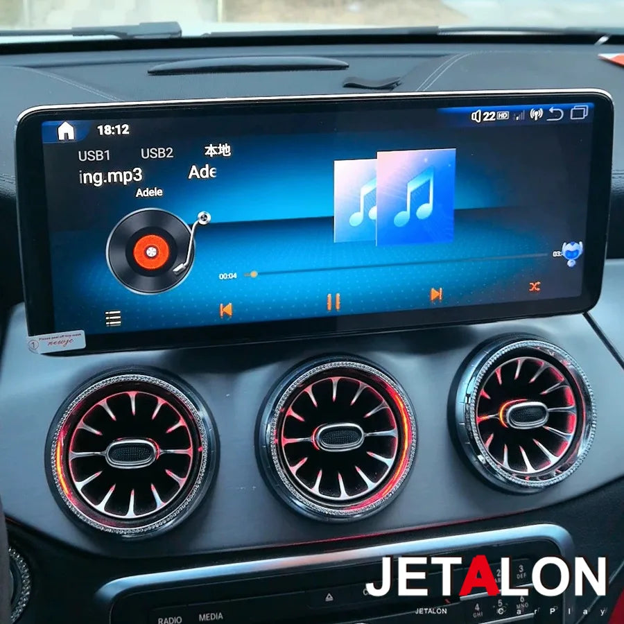 14.6inch Android 14 GPS BT Carplay 4K QLED Screen for Mercedes benz a B CLA GLA G W176 X11