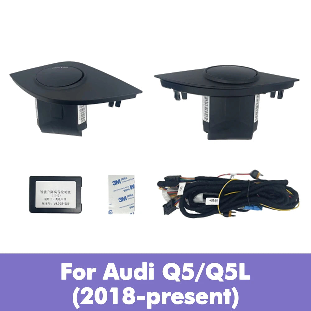 32Color Tweeter Speaker for Audi A7 Q5 A6 - RGB LED Ambient Speaker Car Interior Light
