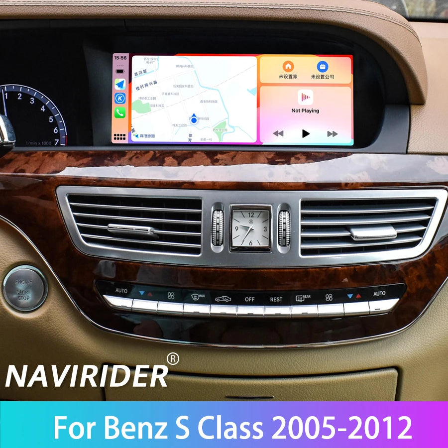 4G GPS 10.25'' Car Radio For Benz S Class S250 S280 S320 S350 S400 S500 S600 W221 2005-201