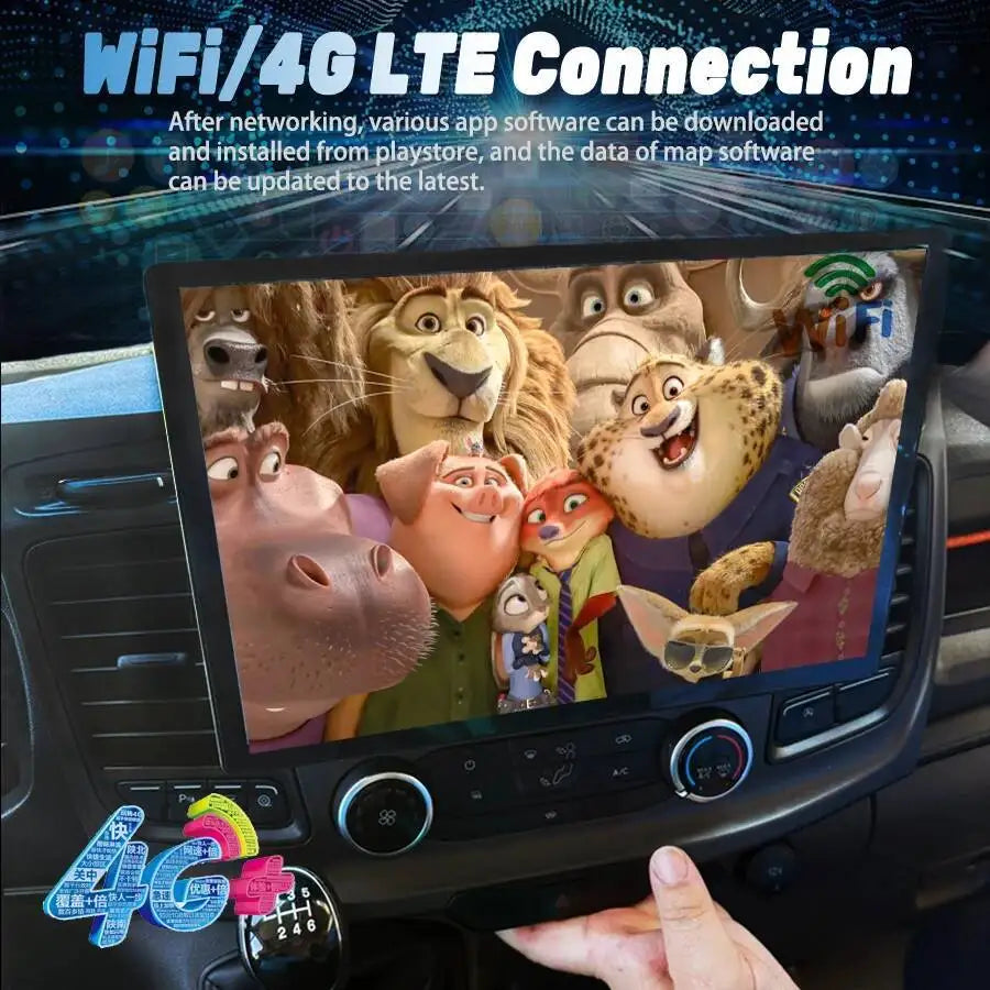 13.3 Inch Auto Screen For For Ford transit T250 2022 Car Multimedia Video Player Android 1 | AUTOKITSHOP