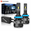 BEVINSEE 22000LM H11 LED Headlight Bulb 120W H4 H7 H1 LED CANbus 9005 HB3 9006 HB4 H8 H9 9