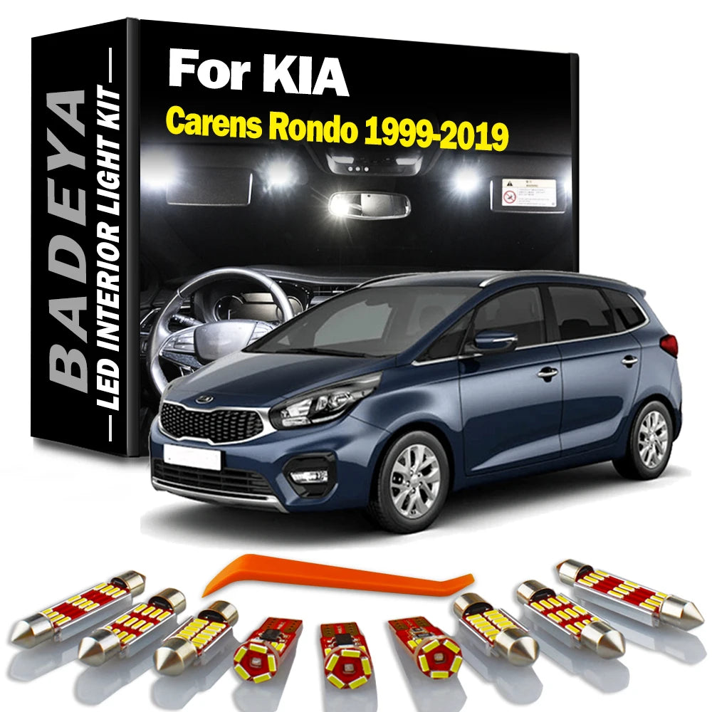 LED Interior Light Kit for KIA 1999-2013 - Canbus Error-Free Interior Bulbs