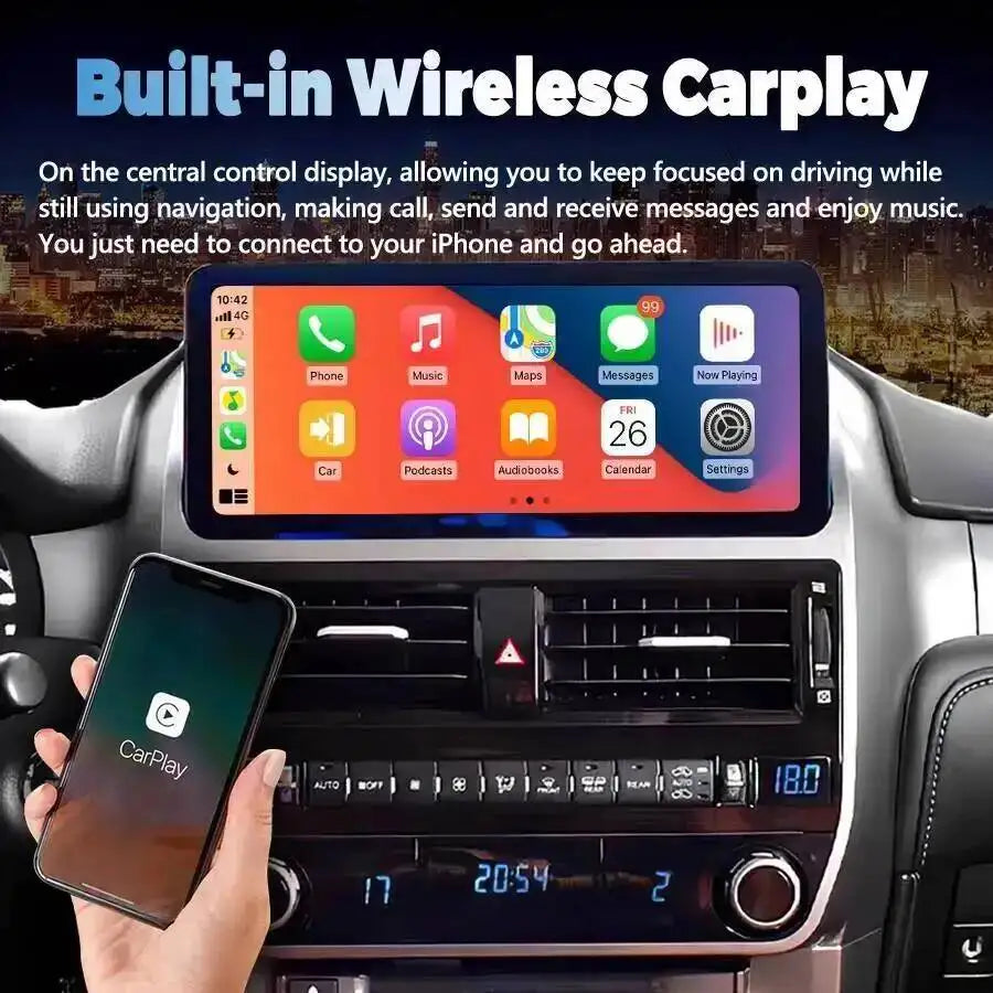 For Lexus GX400 GX460 2008-2021 Upgrade To 2024 Player GPS Stereo Audio 10.9inch Android 1 | AUTOKITSHOP