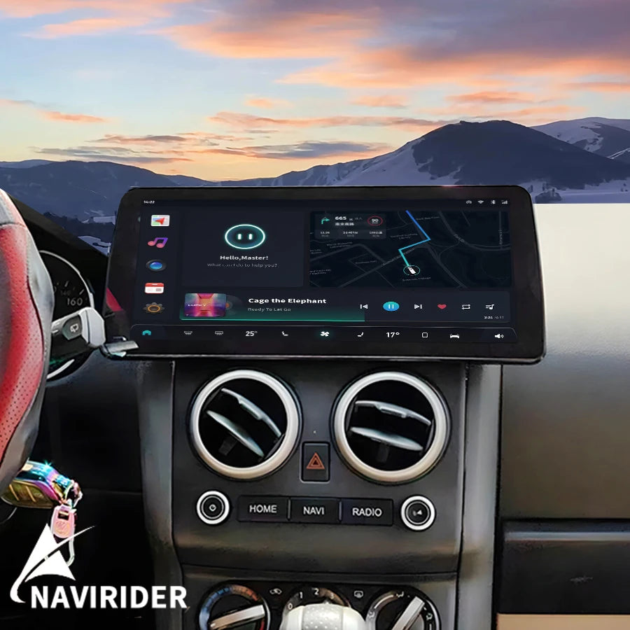 12.3“ Android 14 For Nissan Qashqai 2007-2015 Multimedia Stereo Video Player Navigation GP | AUTOKITSHOP