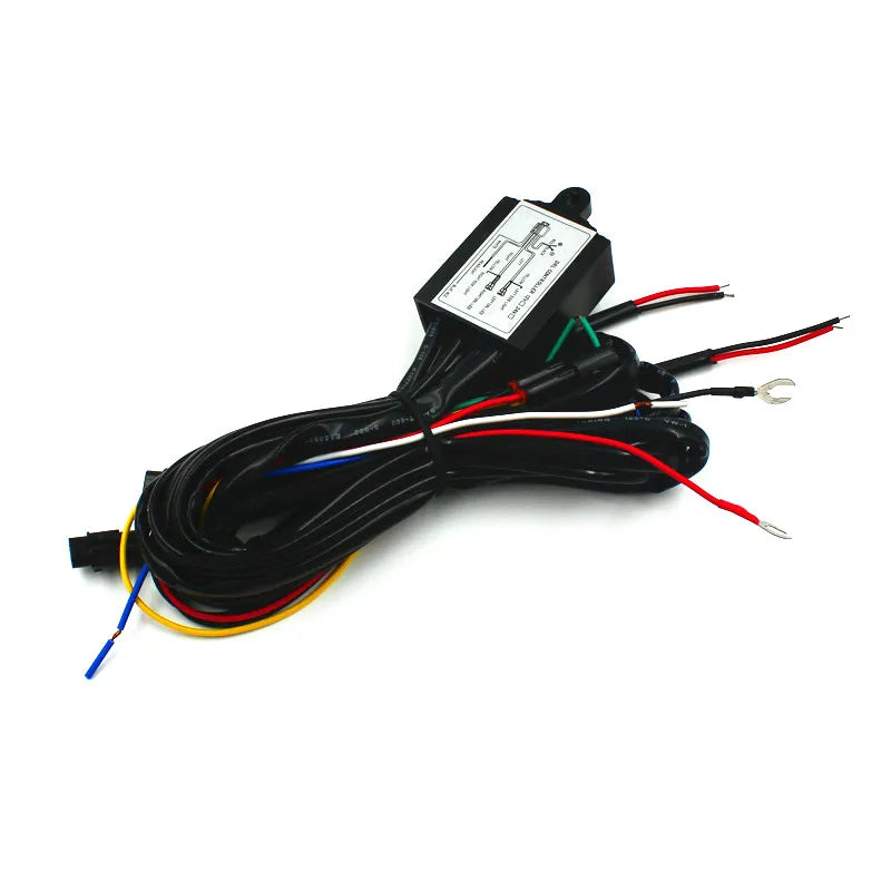 Rockeybright DRL Controller Auto Car LED Daytime Running Lights Relay Harness Dimmer On Of