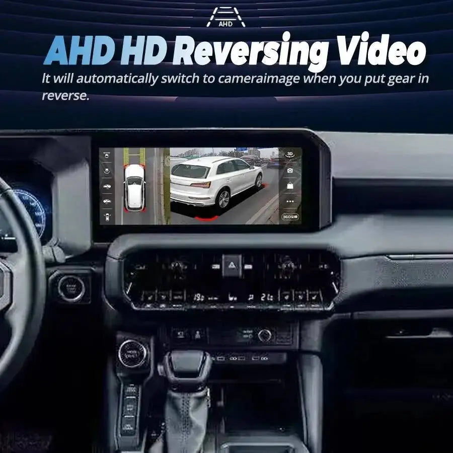 12.3'' Screen Car Stereo Radio For Toyota Prado 2024 2025 Carplay Android Auto Multimedia