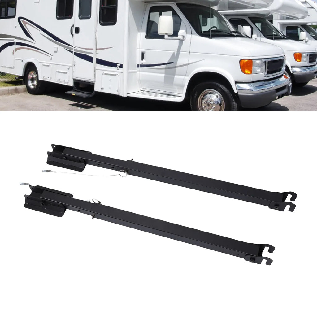 RV Stabilizer Jack Anti Sway Adjustable 17-35inch Ground Clearance I Beam Mount Stabilizer for T - Automotive LED Light