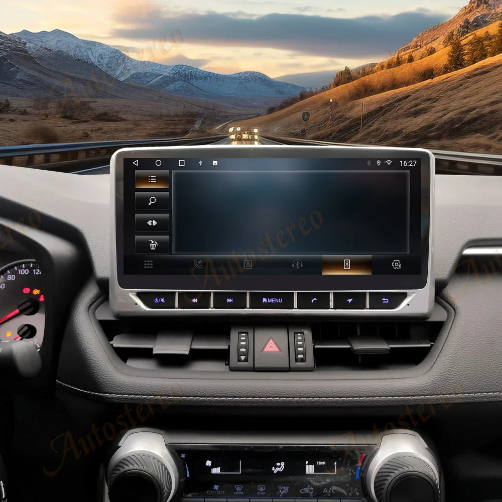 10Inch Android 14 Carplay For Toyota RAV4 2020-2024 Car GPS Navigation Head Unit Multimedi