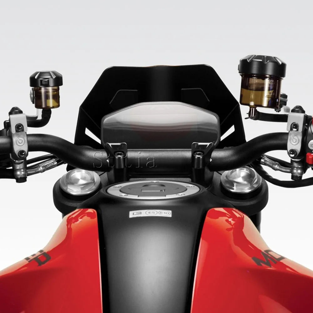 2025 FOR DUCATI MONSTER 937 Plus MONSTER937 2021 2022 2023 2024 Motorcycle Windshield Aluminum W - Automotive LED Light