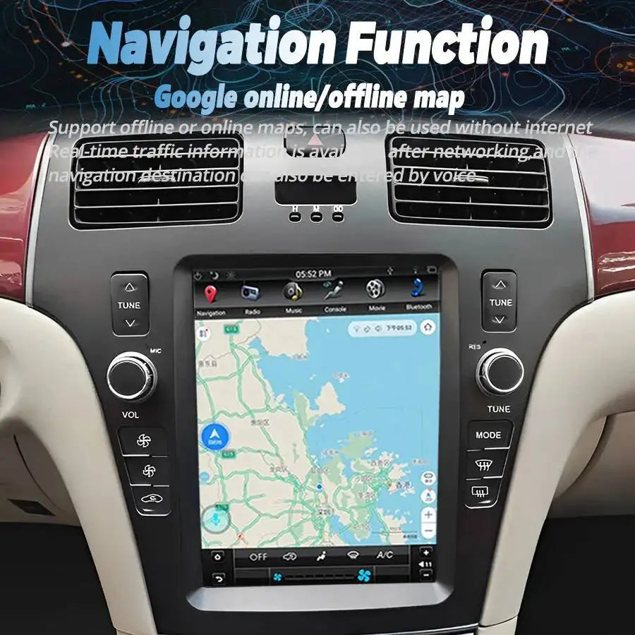 Android13 Vertical Screen Car Radio For Lexus ES300 ES ES330 XV30 2001-2006 Stereo GPS Car | AUTOKITSHOP