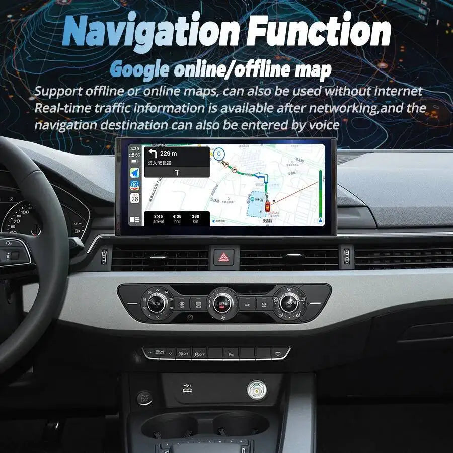 RHD 12.3inch For Audi A4 A5 A4L 2017-2020 Android Screen Car Radio Multimedia Video Player | AUTOKITSHOP