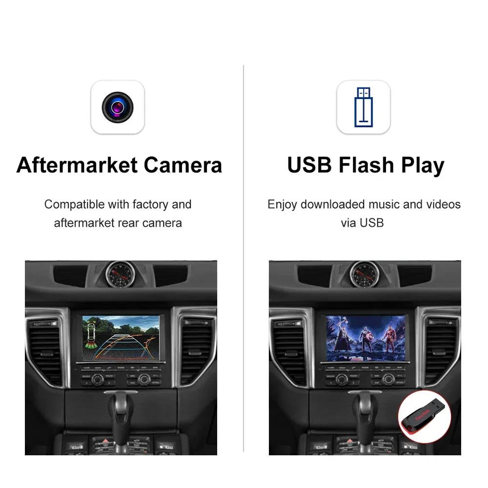 Wireless Carplay Module For Porsche/Cayenne/Cayman/Boxster 911 918 PCM 3.1/4.0 Android Aut