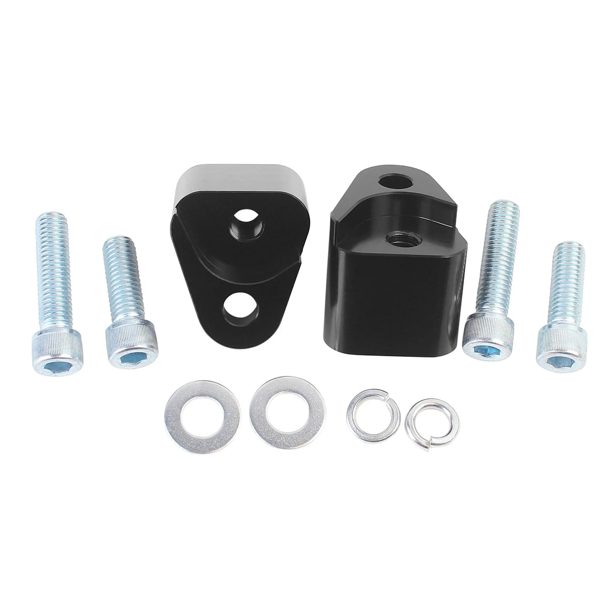 Black Motorcycle Aluminium +1" Bagger Rear Suspension Lift Kit For Harley Tourin for mini Models - Automotive LED Light
