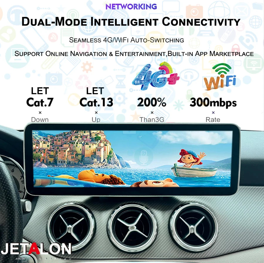 14.9" Android Car Radio Carplay For Benz Benz GLK X204 2009-2015 Multimedia Touch Screen V