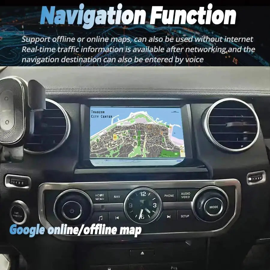 Android15 Original Style Car GPS Navigation For Land Rover Discovery 4 LR4 2009-2016 Multi | AUTOKITSHOP