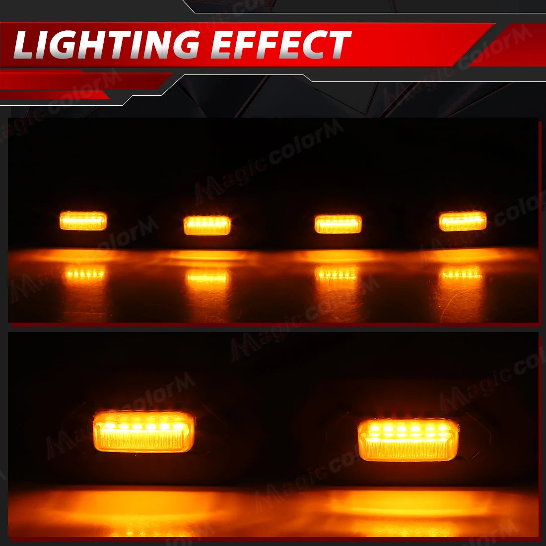Car Front Grille Lights For Ford Ranger T9 2022 2023 2024 2025 Auto Grill LED DRL Daytime  | AUTOKITSHOP