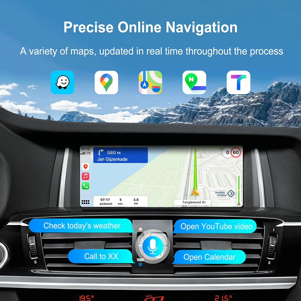 Wireless CarPlay Android For BMW NBT CIC System BMW NBT CIC System 1 2 3 4 5 6 7 Series X1
