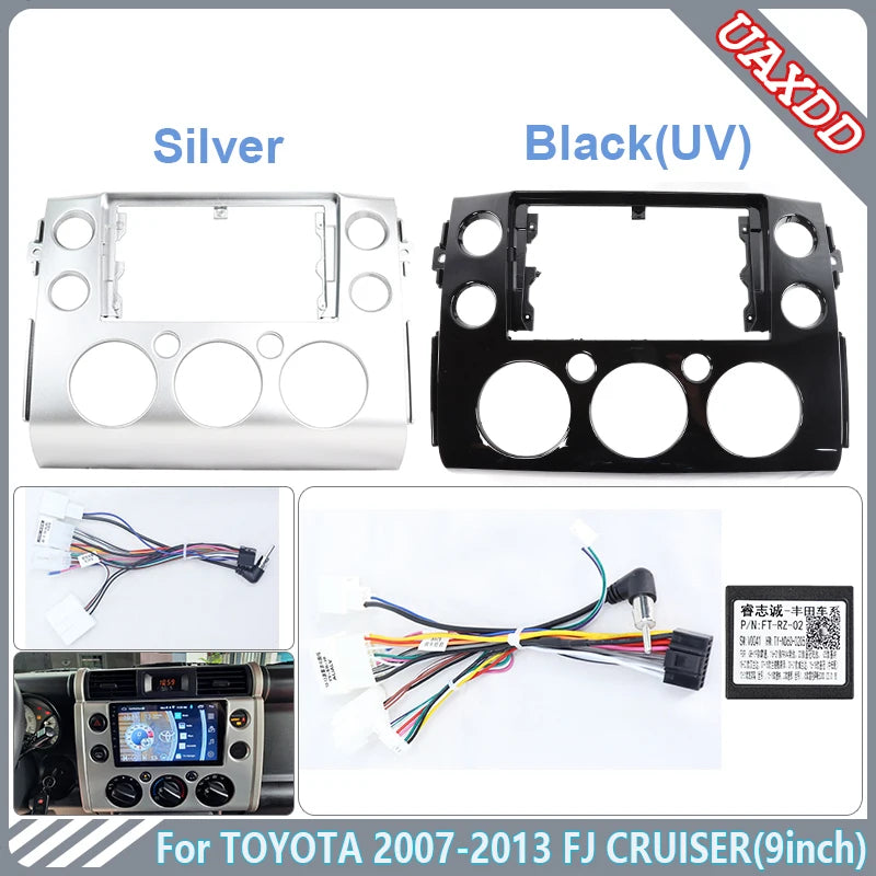 For Toyota 2007-2013 fj cruiser 9inch Car CD dvd Radio Android Stereo audio screen player