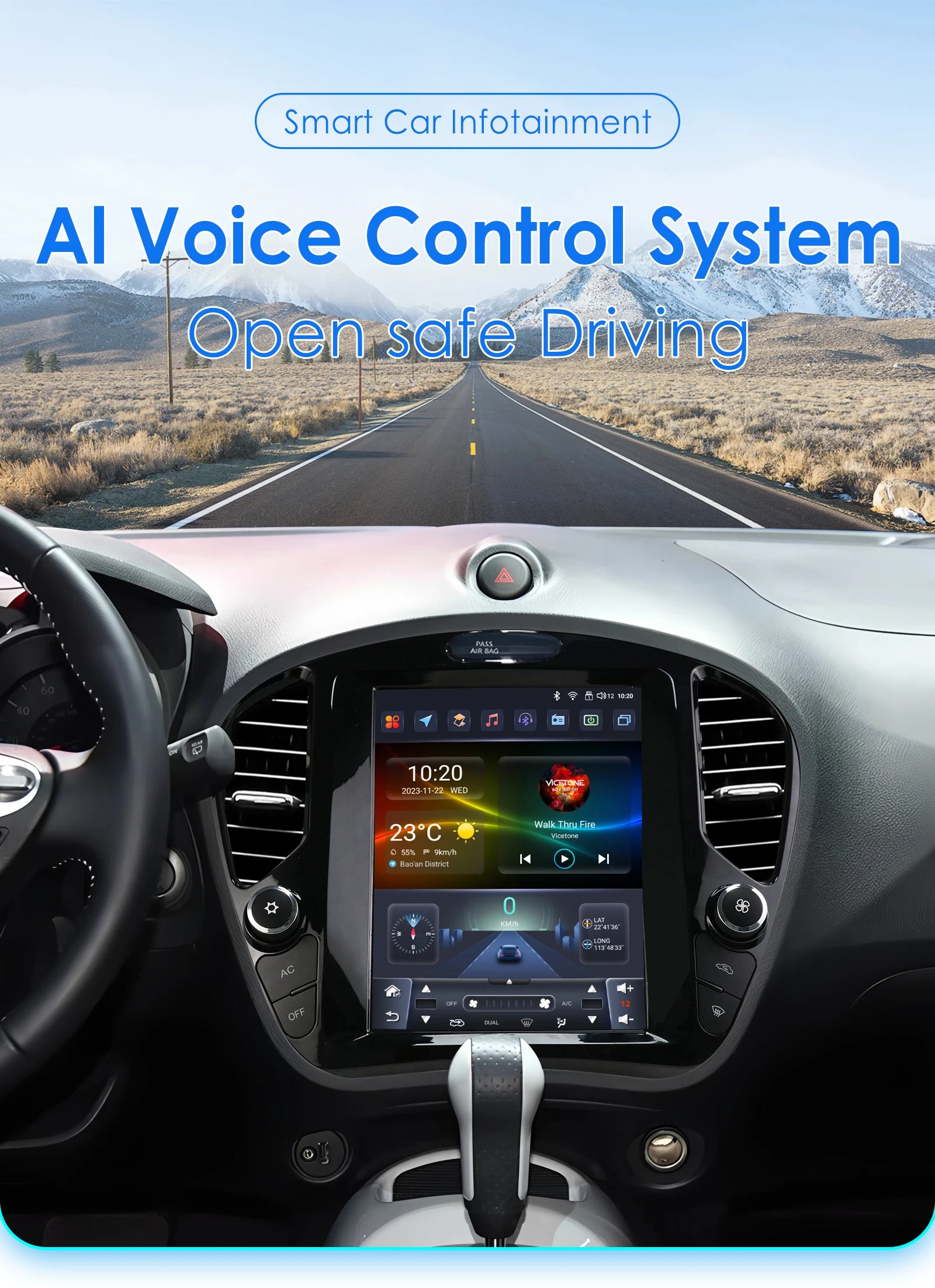 9.7"360 Camera Car radio for NISSAN Juke 2011-2018 Infiniti ESQ 2014-2019 Carplay Android