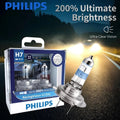 Philips H7 H4 12V 55W Halogen Headlight Up to 150% 200% More Brightness Car Genuine Origin