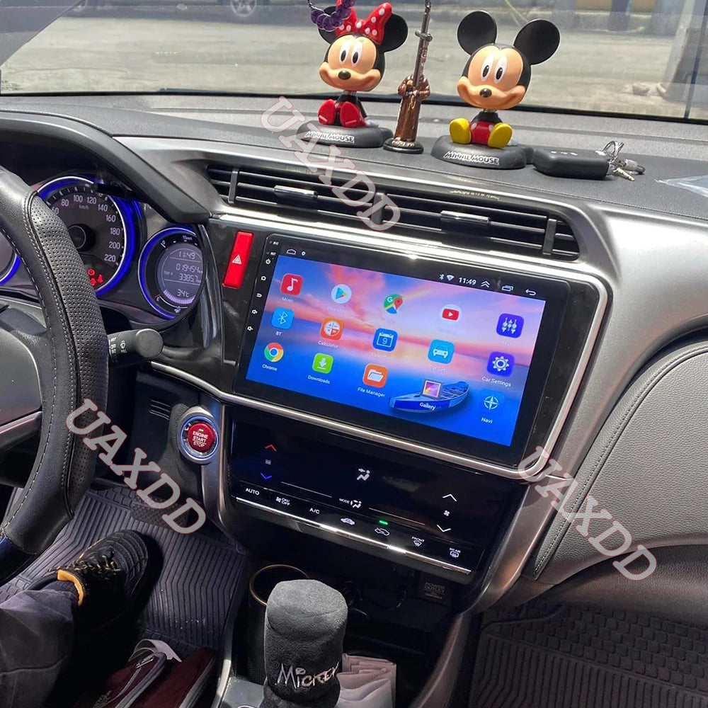 For Honda 2015 City Car DVD Radio Android Fascia Multimedia MP3 MP5 Video Audio Stereo 10.