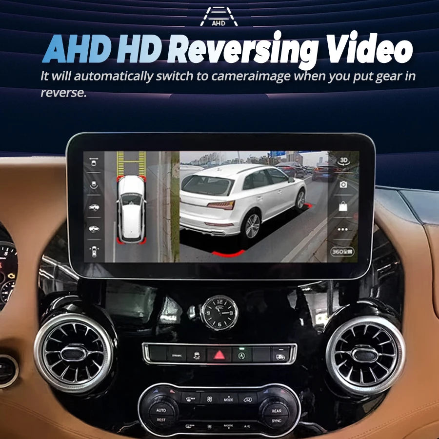 12.3inch Android 14 Car Radio For Mercedes Benz Vito 116 W447 2016 Autoradio Multimedia Pl